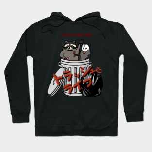 Raccoon & Possum Trash Life Hoodie